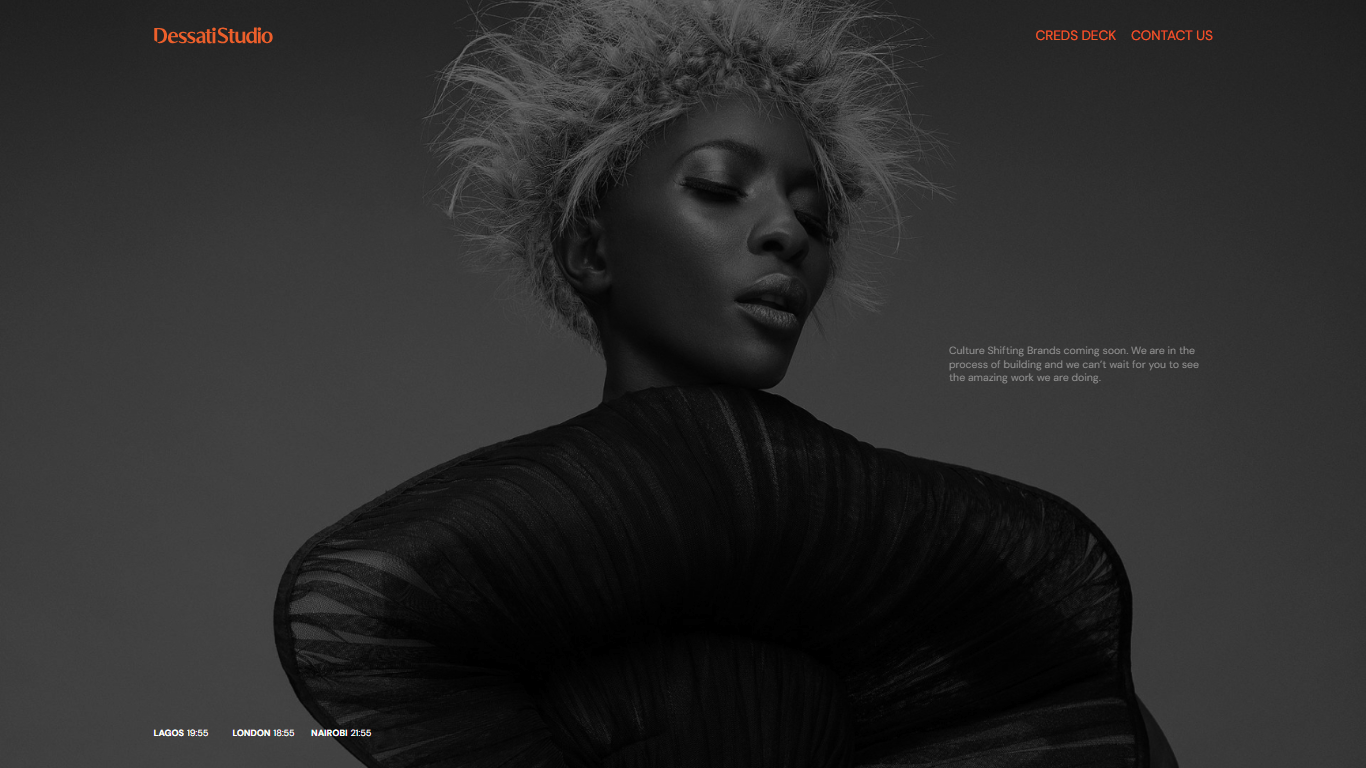 Dessati Studio Website (Webflow) Image